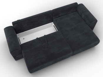 Диван угловой Лига-099 угол универсальный, велюр TOWER