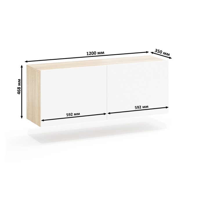 ТВ-тумбы, ТВ-тумба подвесная РВК-1200