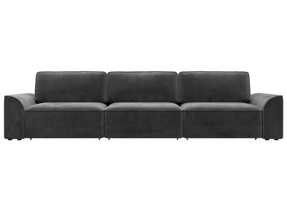 Диваны еврокнижки, Диван прямой Лига-048 НПБ Лонг, велюр TOWER