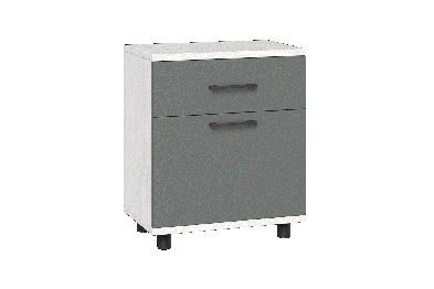 Модульная система Грейс Тумба ТБ-5025  Снежный Ясень