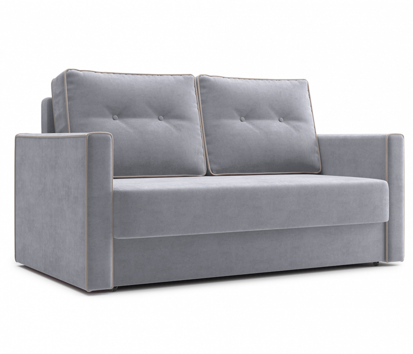 Диваны кровати со спальным местом, Диван прямой Атлантикс 2х-местный, Велюр