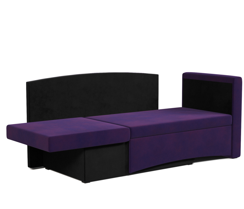 Диваны прямые кухонные, Кушетка Чарли велюр