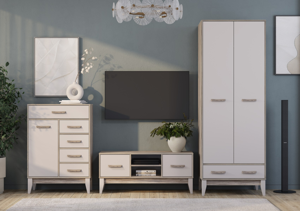 Стенки для гостиной, Гостиная Скандика. Комплект 2