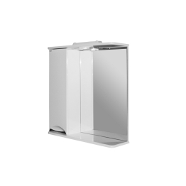 Шкаф навесной ЭТЬЕН-65 левый с подсветкой  (ПВХ)