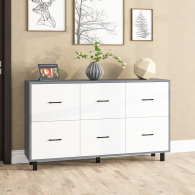 ТВ-тумбы, Комод шесть выдвижных ящиков РВК 127-1504