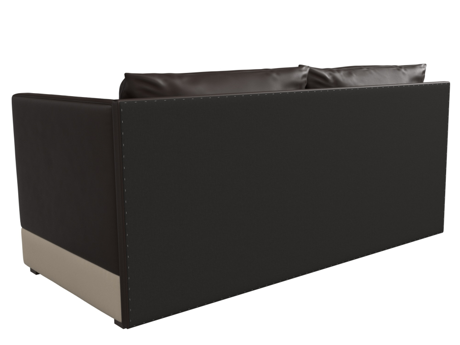 Кушетка диван, Кушетка Никас правая, экокожа