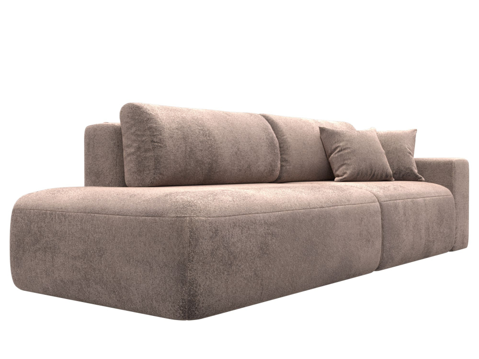 Диваны еврокнижки, Диван прямой Лига-036 НПБ Модерн подлокотник справа, велюр TOWER