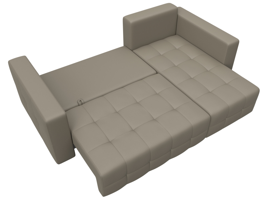 Диваны угловые в гостиную, Диван угловой Лига-075 угол универсальный, экокожа GRIFON