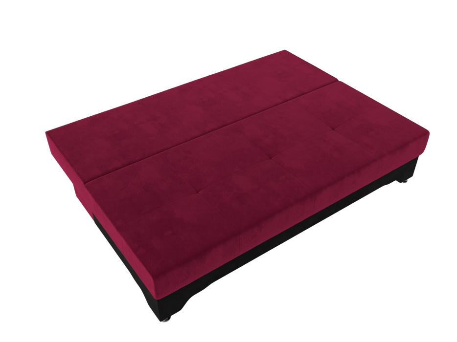 Диваны еврокнижки, Диван прямой Ник-2, микровельвет