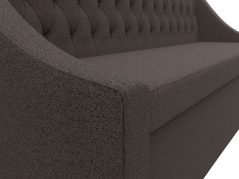 Диваны прямые кухонные, Диван кухонный прямой Мерлин, рогожка Амур