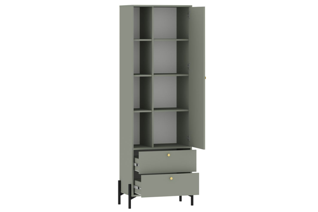 В гостиную, Шкаф Нуар НМ 11.78 