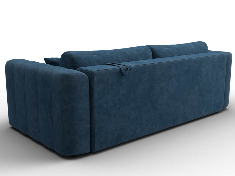 Диваны с ящиком для белья, Диван прямой Лига-062 НПБ, Велюр BRUT