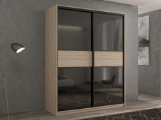 Шкафы-купе 2-х дверные, Шкаф-купе 2х дверный Кааппи 12 160х45