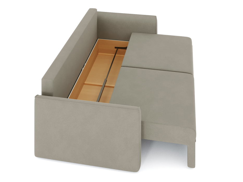 Диваны еврокнижки, Диван-кровать еврокнижка пантограф Эрдинг, велюр