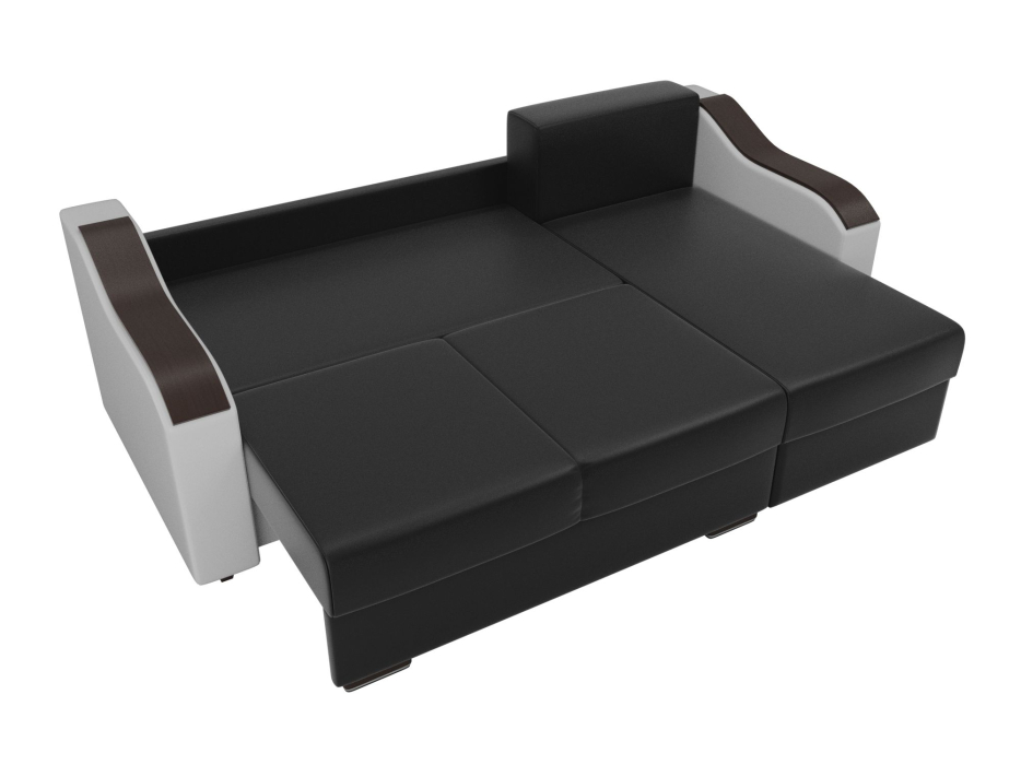 Диваны угловые в гостиную, Диван угловой Монако,эко- кожа,правый угол