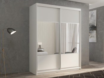 Шкаф-купе 2х дверный Кааппи 6 140х60