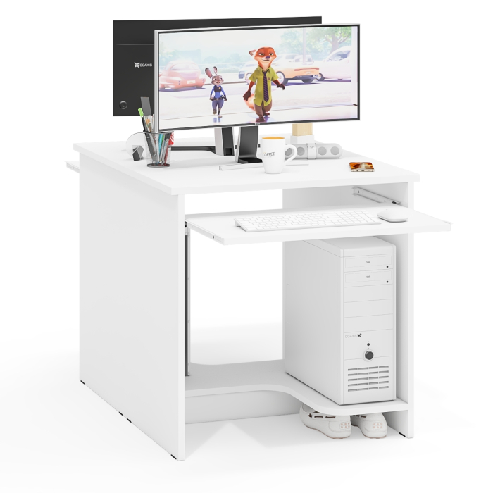 Прямые компьютерные столы, Два стола компьютерных Мебельный двор СК 11-1