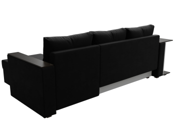 Угловой диван Атланта правый угол, микровельвет