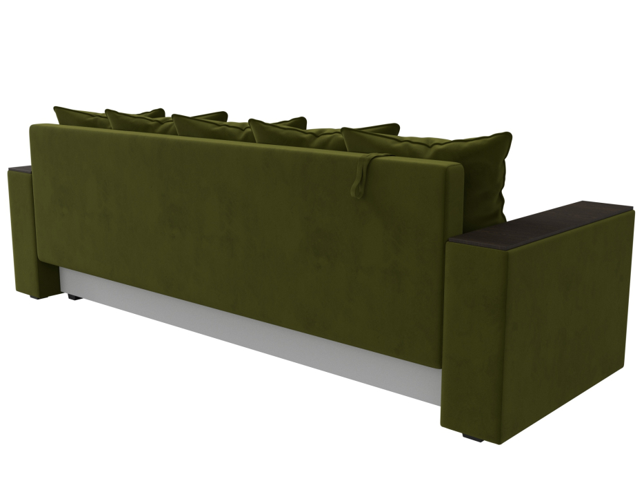 Диваны кровати со спальным местом, Диван прямой Дубай Лайт, микровельвет