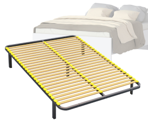 Ортопедическое основание 160х200 см с узкой ламелью