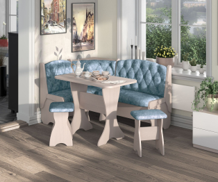 Кухонный уголок Орхидея-Люкс №4 Велюр