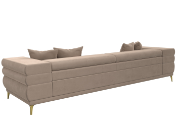 Прямой диван Лига-021, велюр