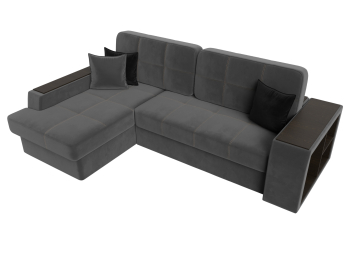 Угловой диван Брюссель левый угол, велюр