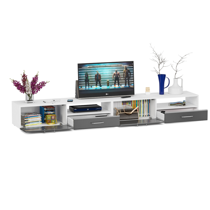 ТВ-тумбы, Тумба под ТВ СВК Ларго 2,8 Белый