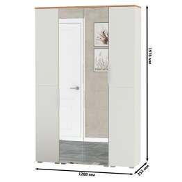 Набор мебели для прихожей из трёх шкафов Октава № 1