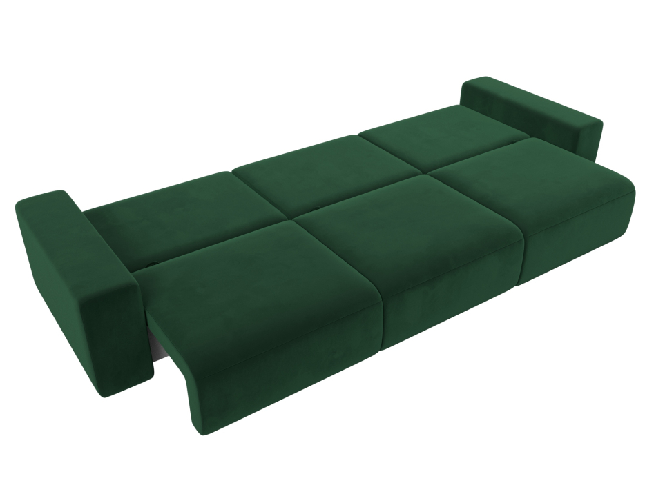Диваны еврокнижки, Диван прямой Лига-036 Классик Лонг, велюр