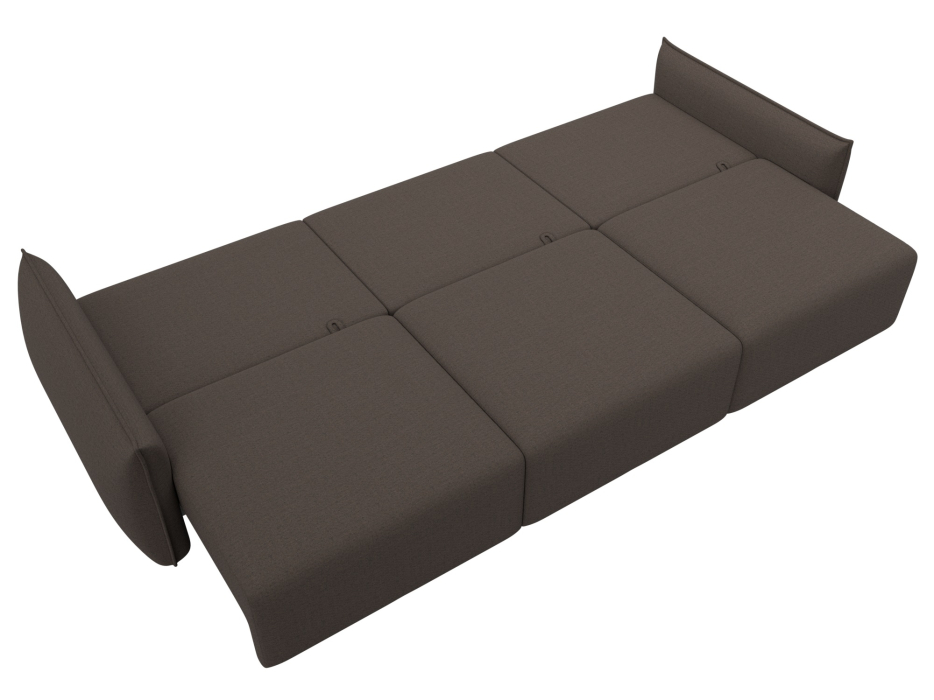 Диваны еврокнижки, Диван прямой Лига-051 НПБ Лонг, рогожка Амур