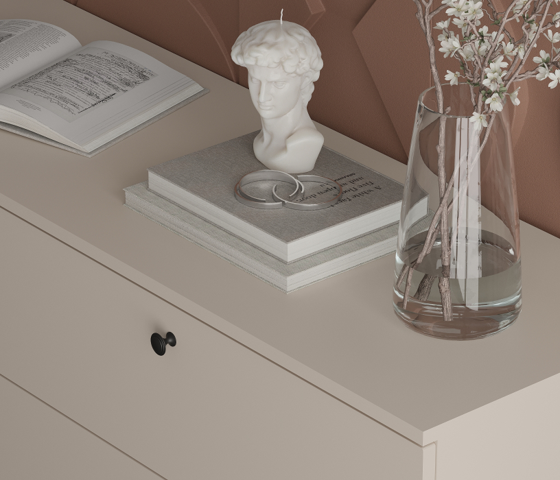 Комоды, Комод Тренд СБ-3446 3 ящика, 1 дверь