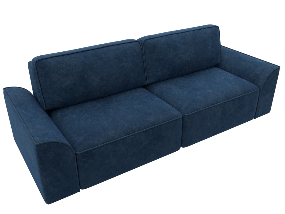 Диваны еврокнижки, Диван прямой Лига-048 НПБ, велюр BRUT