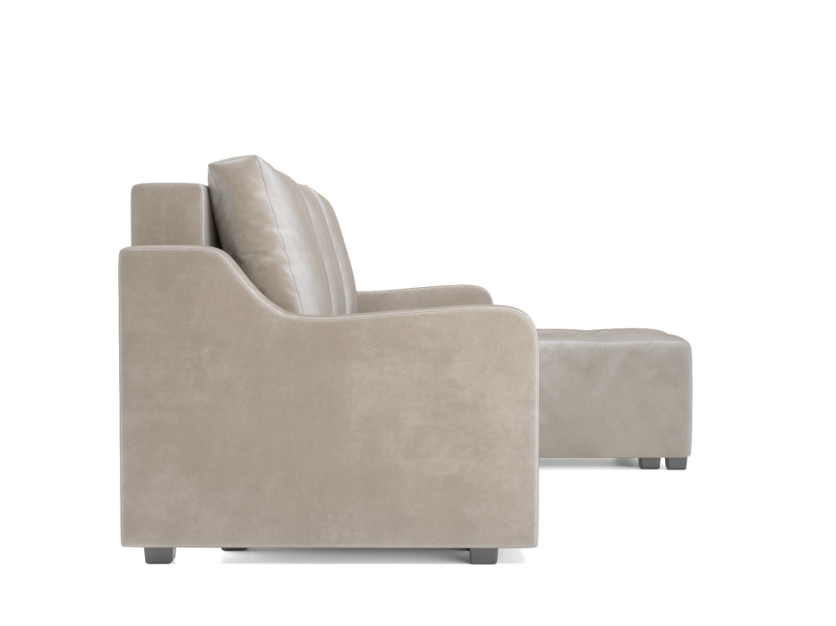 Диваны угловые в гостиную, Диван угловой Берн (Бархат)