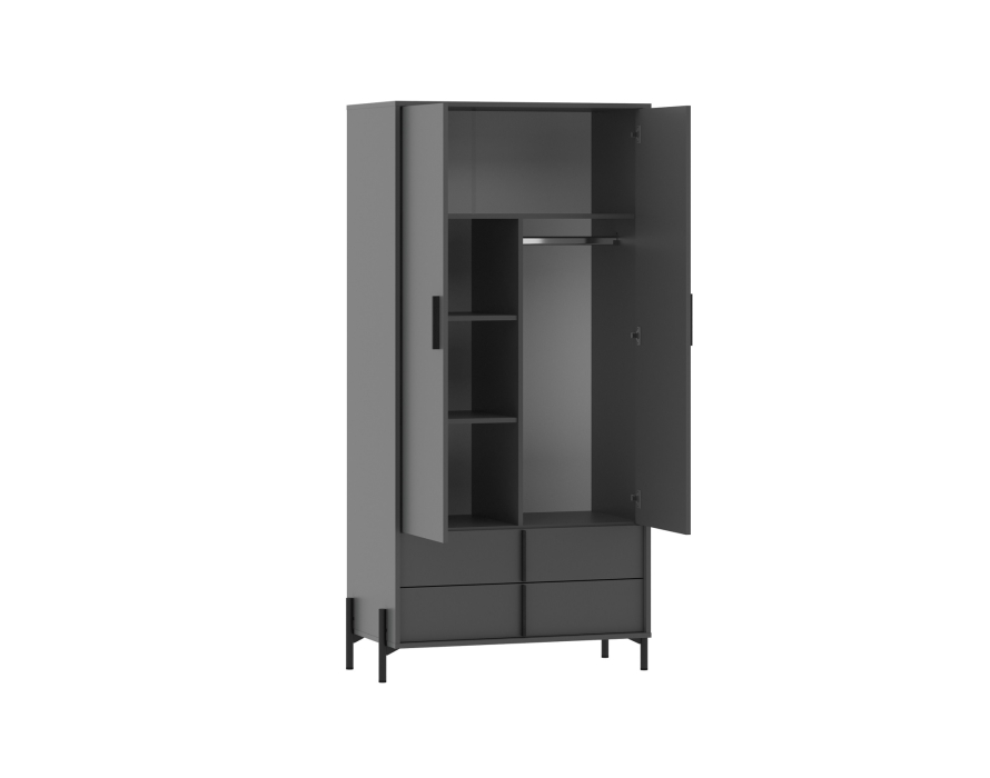 Шкафы распашные, Шкаф Тео НМ 040.41