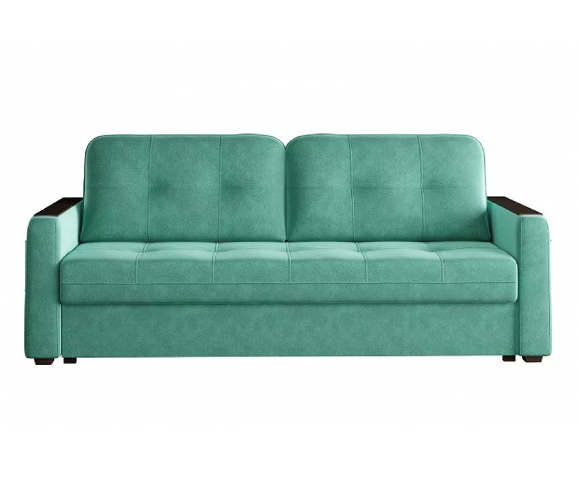 Диваны с ящиком для белья, Диван-кровать прямой Smart 3 Велюр