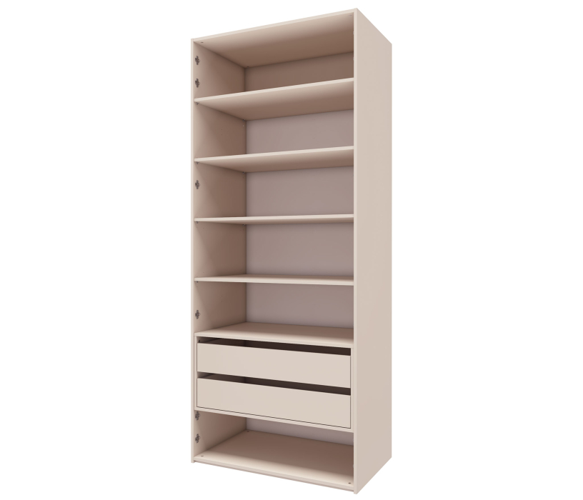 Шкафы распашные, Шкаф 2-х дверный с зеркалом Лаура