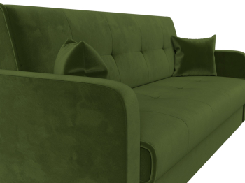 Диван-книжка прямой Надежда, микровельвет