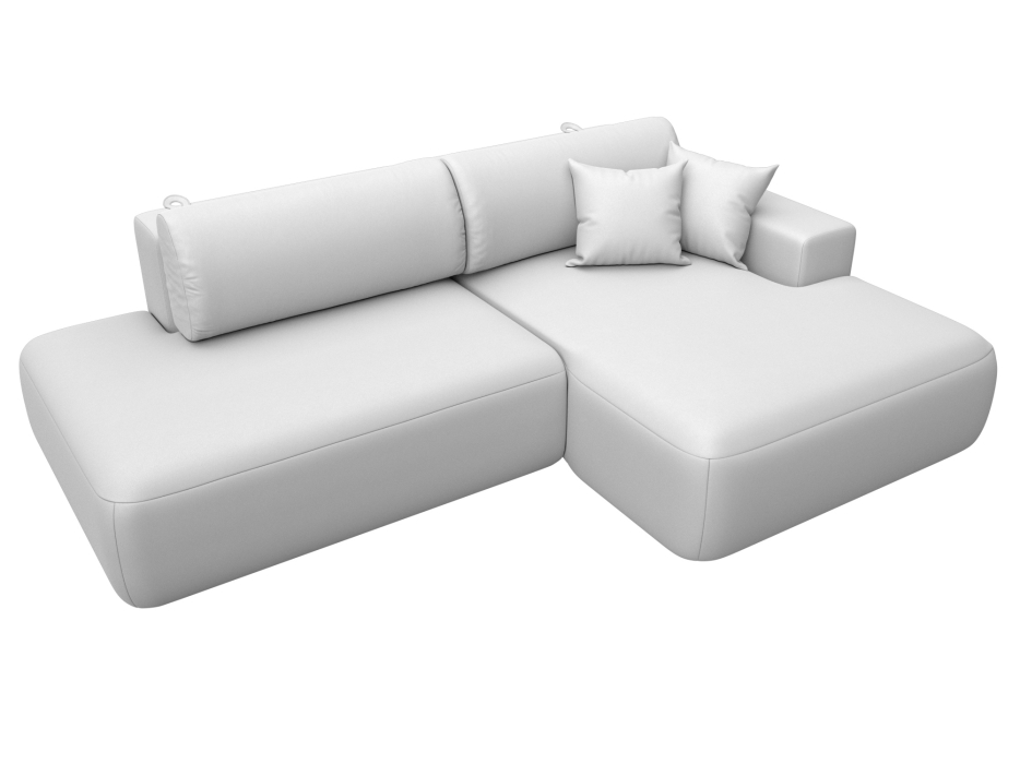 Диваны угловые в гостиную, Диван угловой Лига-036 НПБ Модерн правый угол, экокожа GRIFON 