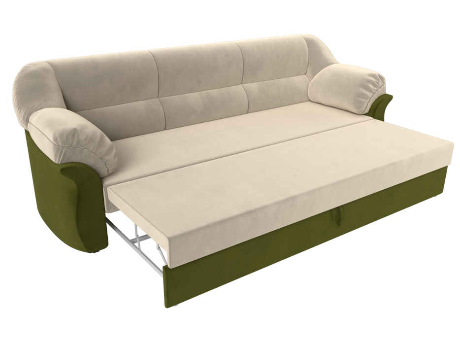 Диваны кровати со спальным местом, Диван прямой Карнелла, микровельвет