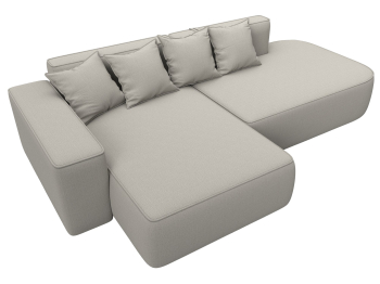 Диван угловой Лига-065 угол левый, рогожка Амур