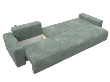 Диван прямой Лига-036 НПБ Классик Лонг, велюр BRUT