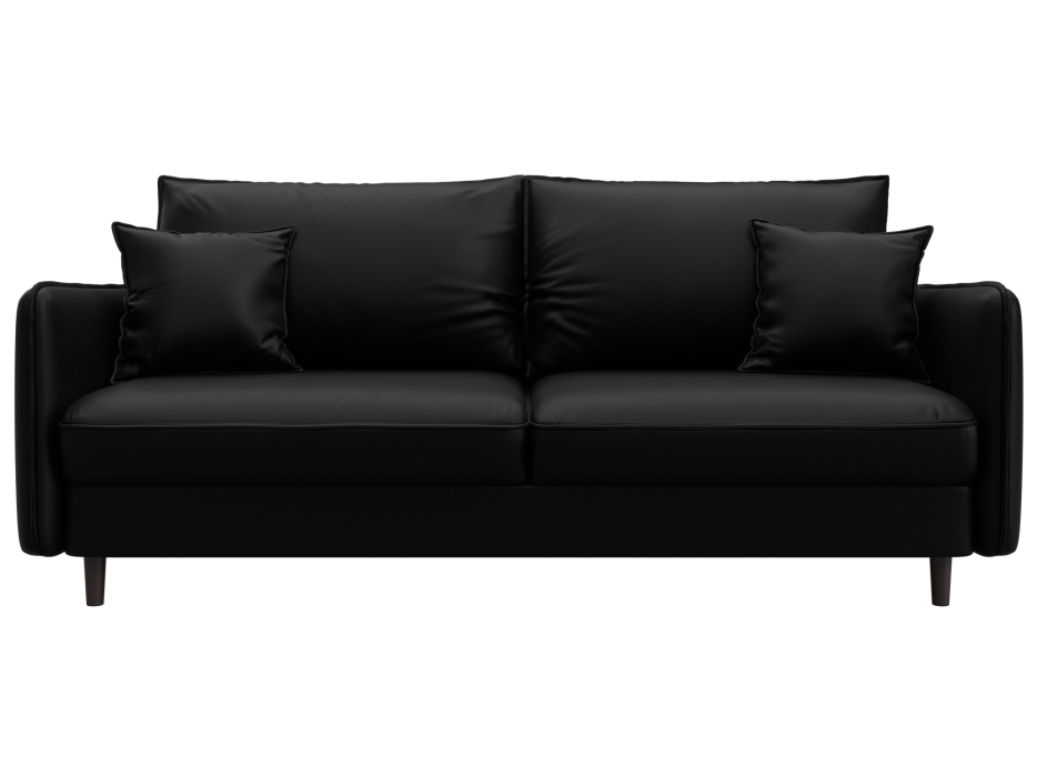 Диваны с ящиком для белья, Диван прямой Лига-064 НПБ, экокожа GRIFON