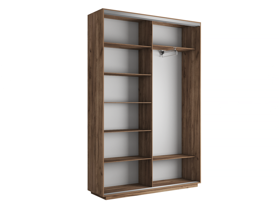 Шкафы-купе 2-х дверные, Шкаф-купе Экспресс Элемент дуо 2400 x 1600 x 450