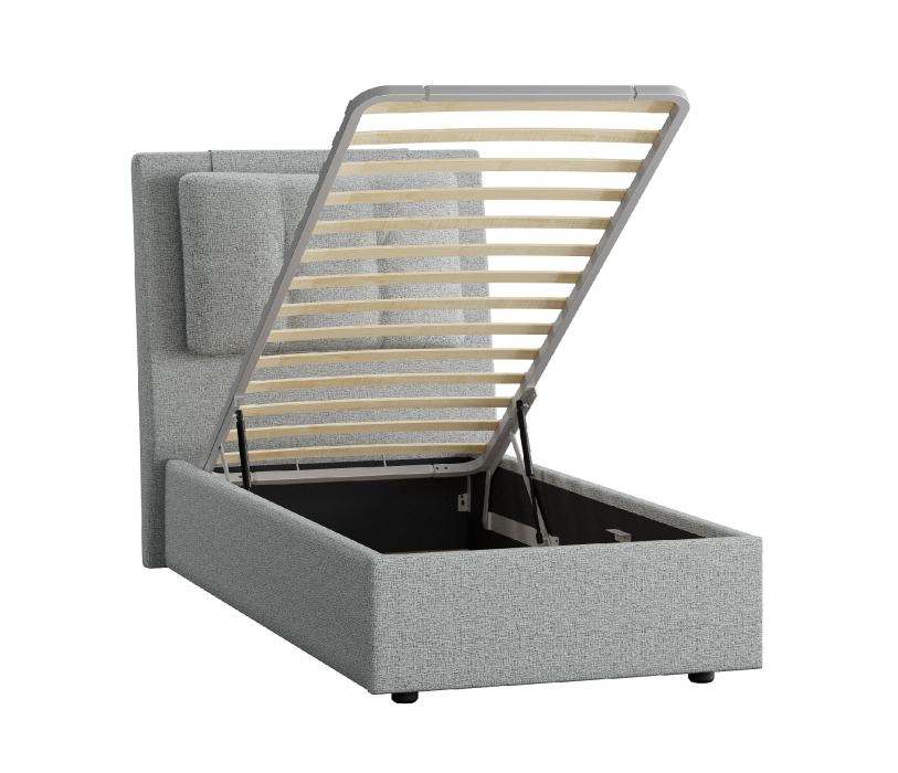 Кровати с мягким изголовьем, Кровать Ester 900 Жаккард