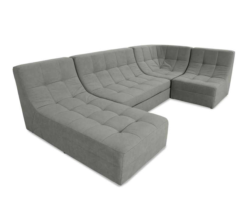 Диваны угловые в гостиную, Диван п-образный Палладиум 2