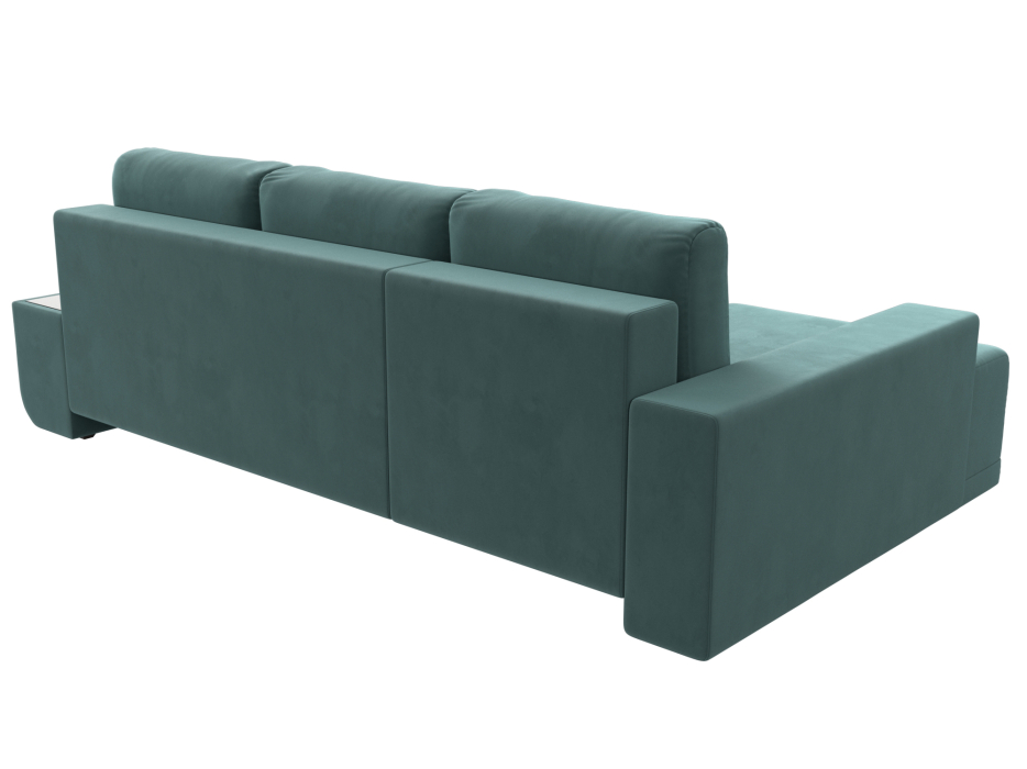 Диваны угловые в гостиную, Угловой диван Чикаго левый угол, велюр