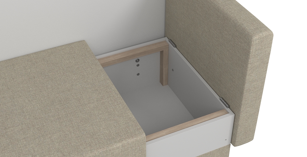 Диваны кровати со спальным местом, Кушетка Леон Lux, универсальный,  велюр