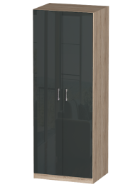 Распашной шкаф Лайф для одежды 80*60*215 Дуб сонома