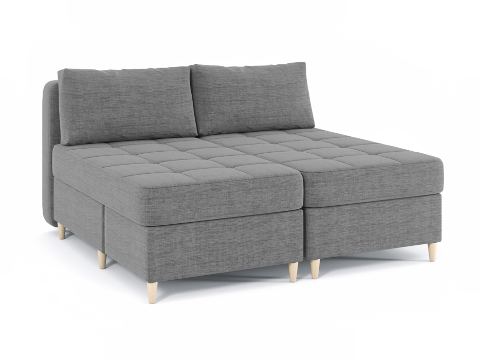 Диваны угловые в гостиную, Диван-кровать угловой Оливер 2 еврокнижка-трансформер, рогожка Люкс